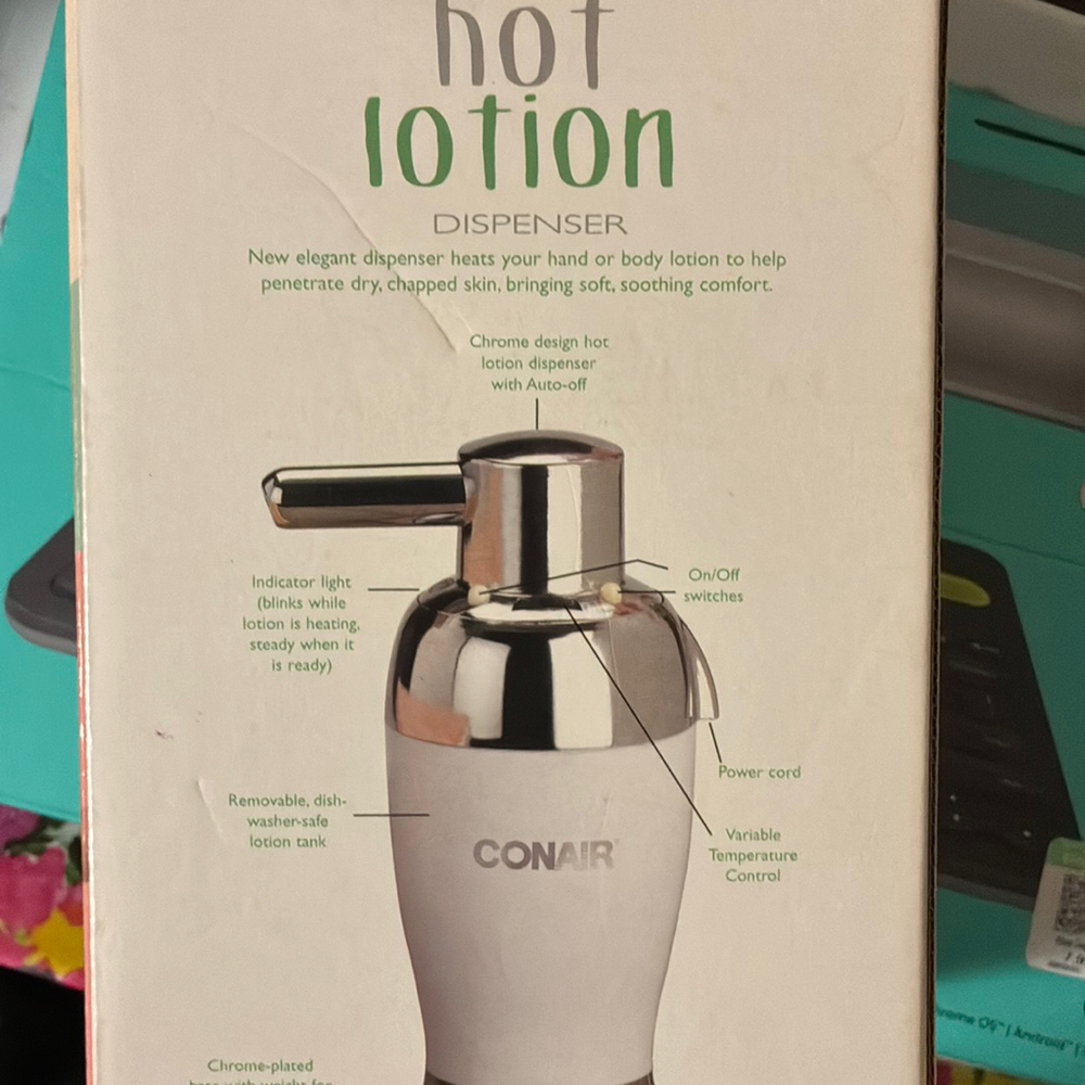 Conair hot lotion dispenser